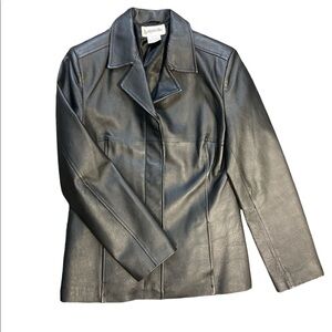 VINTAGE LEATHER 80’s 90’s Bagatelle Women’s Size Small Jacket